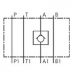 NG6 Check valve in A